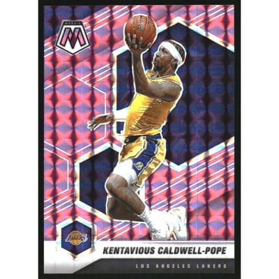 2020-21 Panini Mosaic Mosaic Purple #65 Kentavious Caldwell-Pope