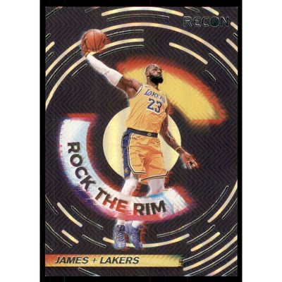 2020-21 Panini Recon Rock the Rim #6 LeBron James