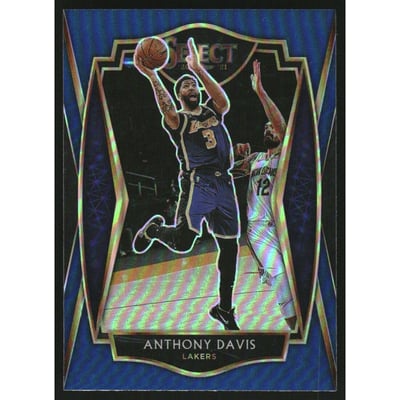 2020-21 Select Prizms Blue #155 Anthony Davis