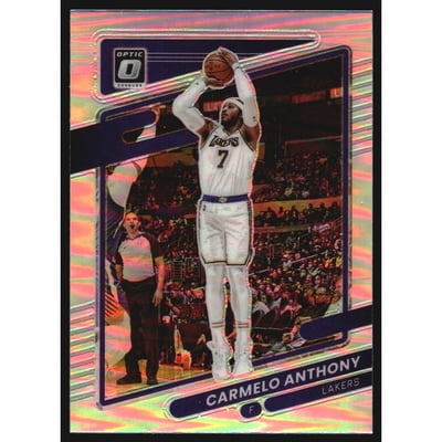 2021-22 Donruss Optic Holo #109 Carmelo Anthony