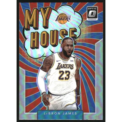 2021-22 Donruss Optic My House Holo #6 LeBron James