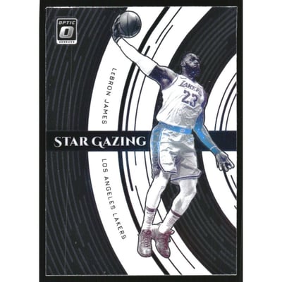 2021-22 Donruss Optic Star Gazing #6 LeBron James