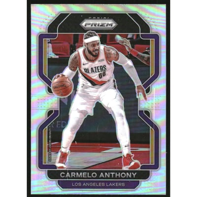 2021-22 Panini Prizm Prizms Silver #11 Carmelo Anthony