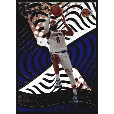 2021-22 Panini Revolution Shock Wave #5 LeBron James