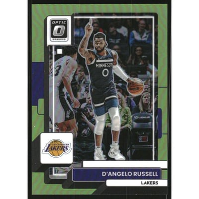 2022-23 Donruss Optic Lime Green #57 D'Angelo Russell