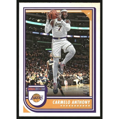 2022-23 Hoops Silver #174 Carmelo Anthony