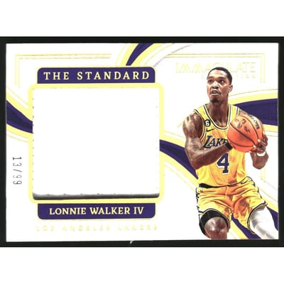 2022-23 Immaculate Collection The Standard #33 Lonnie Walker IV