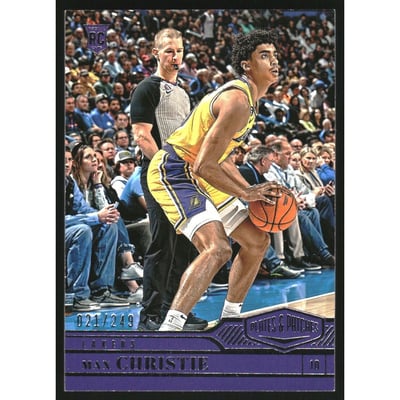 2022-23 Panini Chronicles #327 Max Christie/Plates and Patches