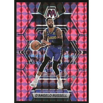 2022-23 Panini Mosaic Mosaic Pink #190 D'Angelo Russell