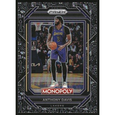 2022-23 Panini Prizm Monopoly Monopoly Black #41 Anthony Davis