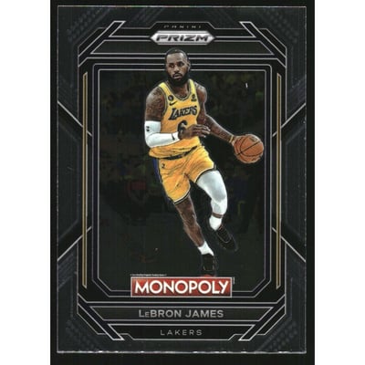 2022-23 Panini Prizm Monopoly #40 LeBron James