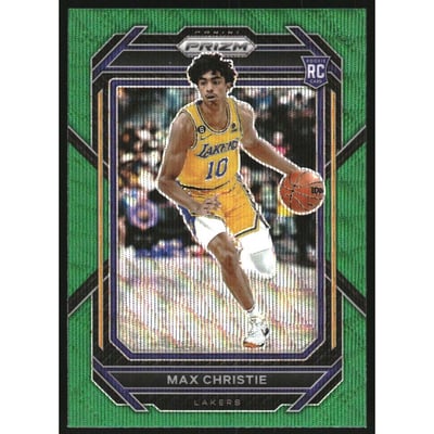 2022-23 Panini Prizm Prizms Green Wave #270 Max Christie