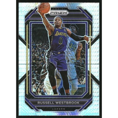 2022-23 Panini Prizm Prizms Hyper #133 Russell Westbrook