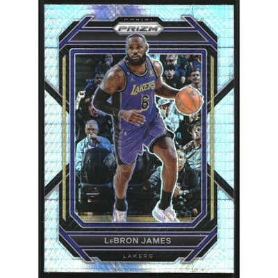 2022-23 Panini Prizm Prizms Hyper #134 LeBron James