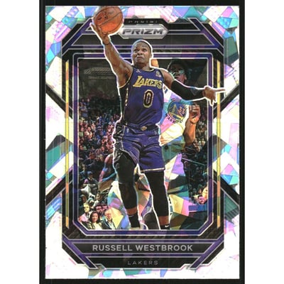 2022-23 Panini Prizm Prizms Ice #133 Russell Westbrook