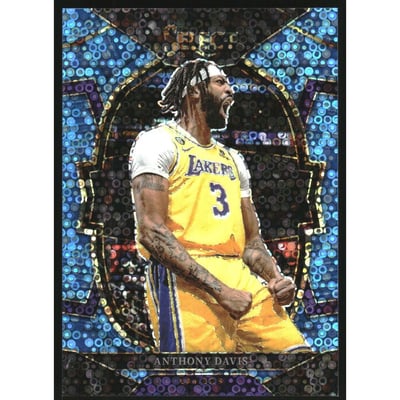 2022-23 Select Prizms Light Blue Disco #17 Anthony Davis