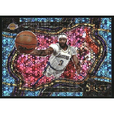 2022-23 Select Prizms Light Blue Disco #217 Anthony Davis