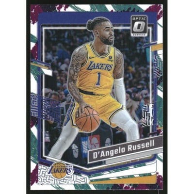 2023-24 Donruss Optic Jazz #18 D'Angelo Russell