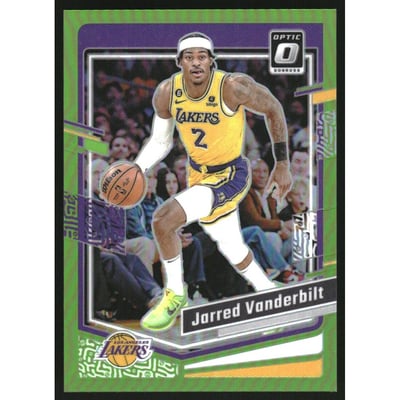 2023-24 Donruss Optic Lime Green #139 Jarred Vanderbilt