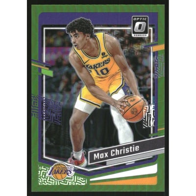 2023-24 Donruss Optic Lime Green #88 Max Christie
