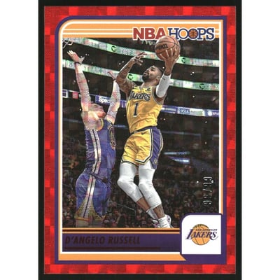 2023-24 Hoops Hyper Red #140 D'Angelo Russell