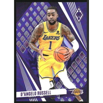 2023-24 Panini Phoenix Purple #136 D'Angelo Russell