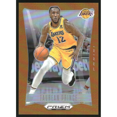 2023-24 Panini Prizm Deca Prizms Orange #288 Taurean Prince