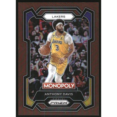 2023-24 Panini Prizm Monopoly Brown #41 Anthony Davis