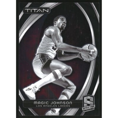 2023-24 Panini Spectra Titan #6 Magic Johnson