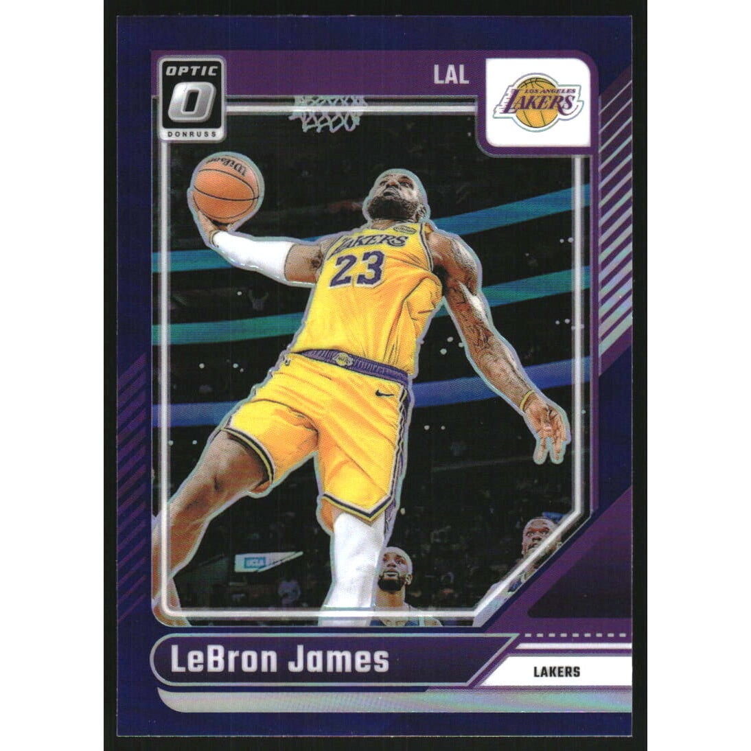 2024-25 Donruss Optic Purple #148 LeBron James