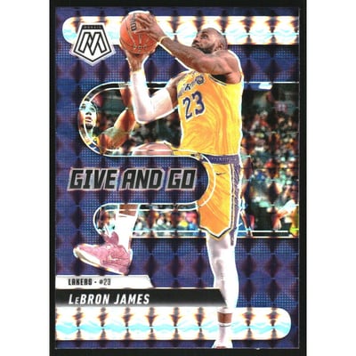 2024-25 Panini Mosaic Give and Go Mosaic #1 LeBron James