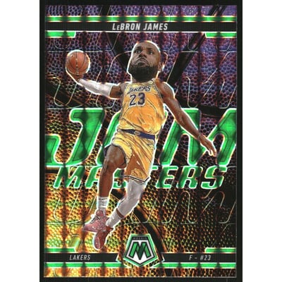 2024-25 Panini Mosaic Jam Masters Mosaic Green #16 LeBron James
