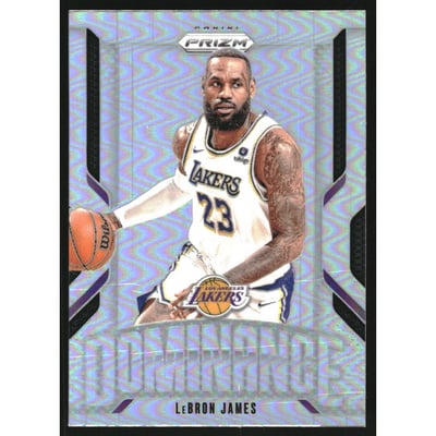 2024-25 Panini Prizm Dominance Prizms Silver #14 LeBron James