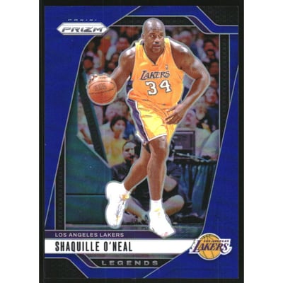 2024-25 Panini Prizm Prizms Blue #290 Shaquille O'Neal