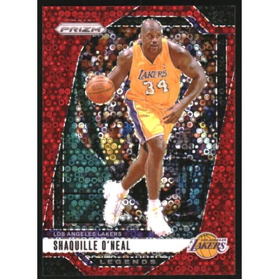 2024-25 Panini Prizm Prizms Fast Break Red #290 Shaquille O'Neal