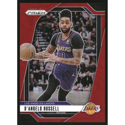 2024-25 Panini Prizm Prizms Red #49 D'Angelo Russell