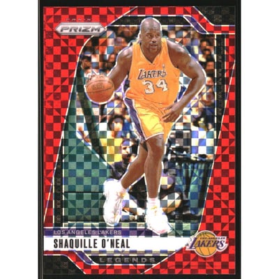 2024-25 Panini Prizm Prizms Red Power #290 Shaquille O'Neal