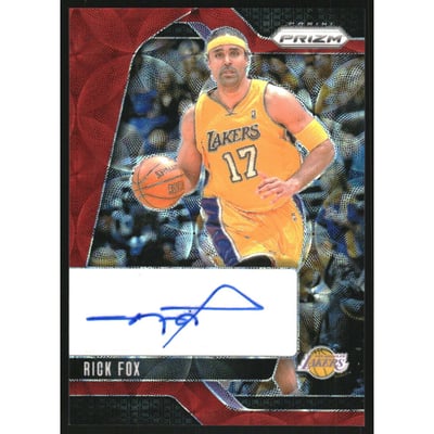 2024-25 Panini Prizm Signatures Prizms Choice #39 Rick Fox