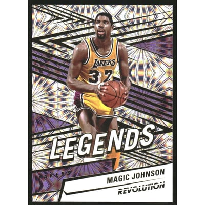 2024-25 Panini Revolution Fireworks #155 Magic Johnson LGD