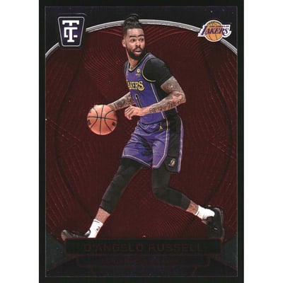 2024-25 Totally Certified Mirror Red #26 D'Angelo Russell