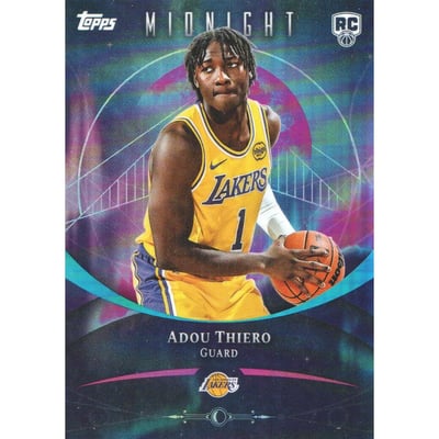 2025-26 Topps Midnight Zodiac #92 Adou Thiero