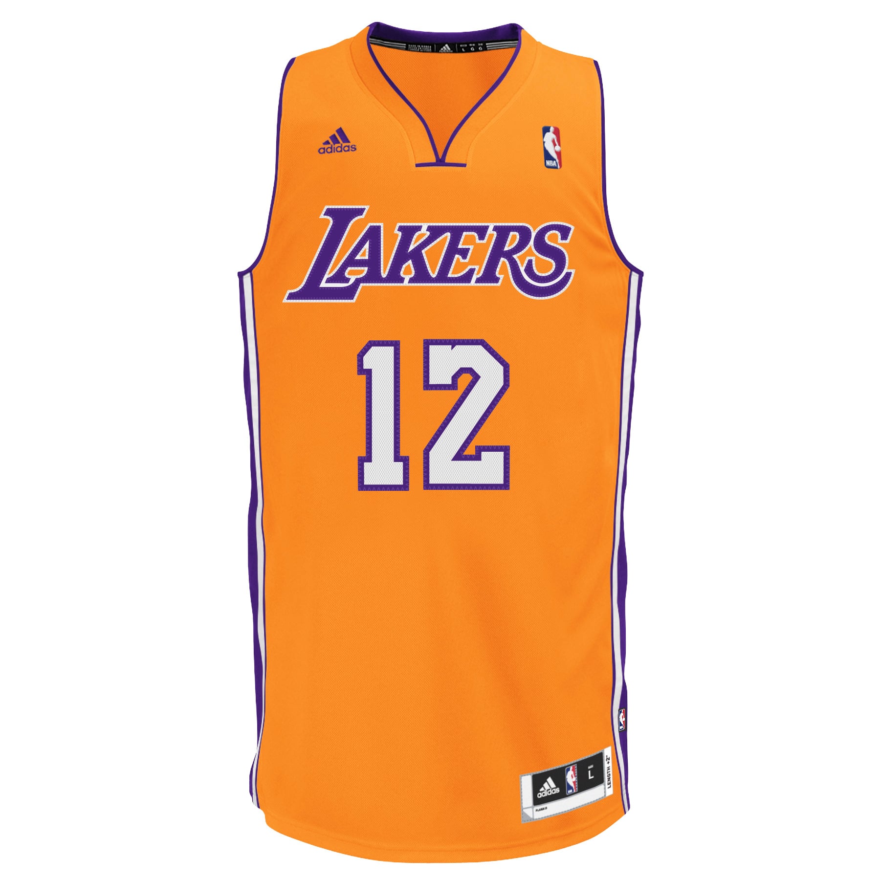 adidas Dwight Howard Los Angeles Lakers Pride Fashion Swingman