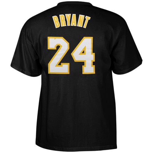 adidas Kobe Bryant Los Angeles Lakers Net Number Player T-Shirt