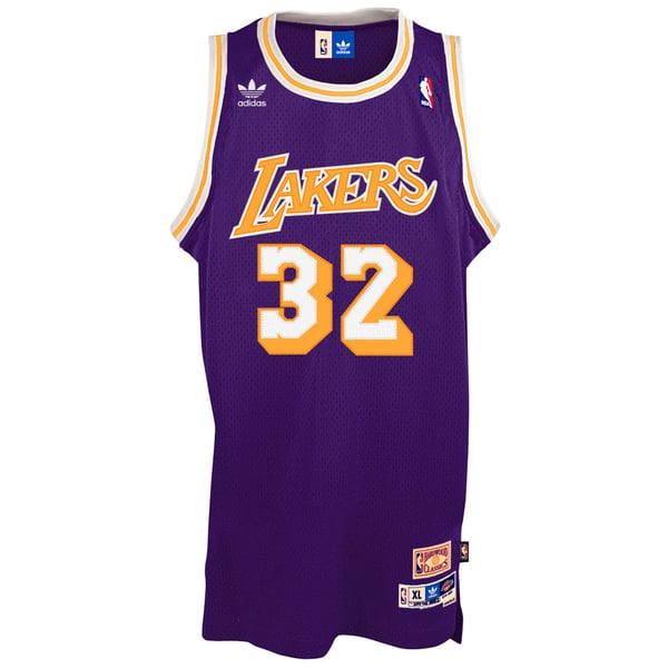 adidas Magic Johnson Los Angeles Lakers Youth Hardwood Classics