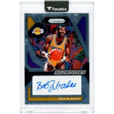 Bob McAdoo Los Angeles Lakers Autographed 2023-24 Panini Prizm Signatures #SIG-BOB Card