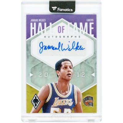 Jamaal Wilkes Los Angeles Lakers Autographed 2023-24 Panini Phoenix Hall Of Fame #HFA-JWK Card 