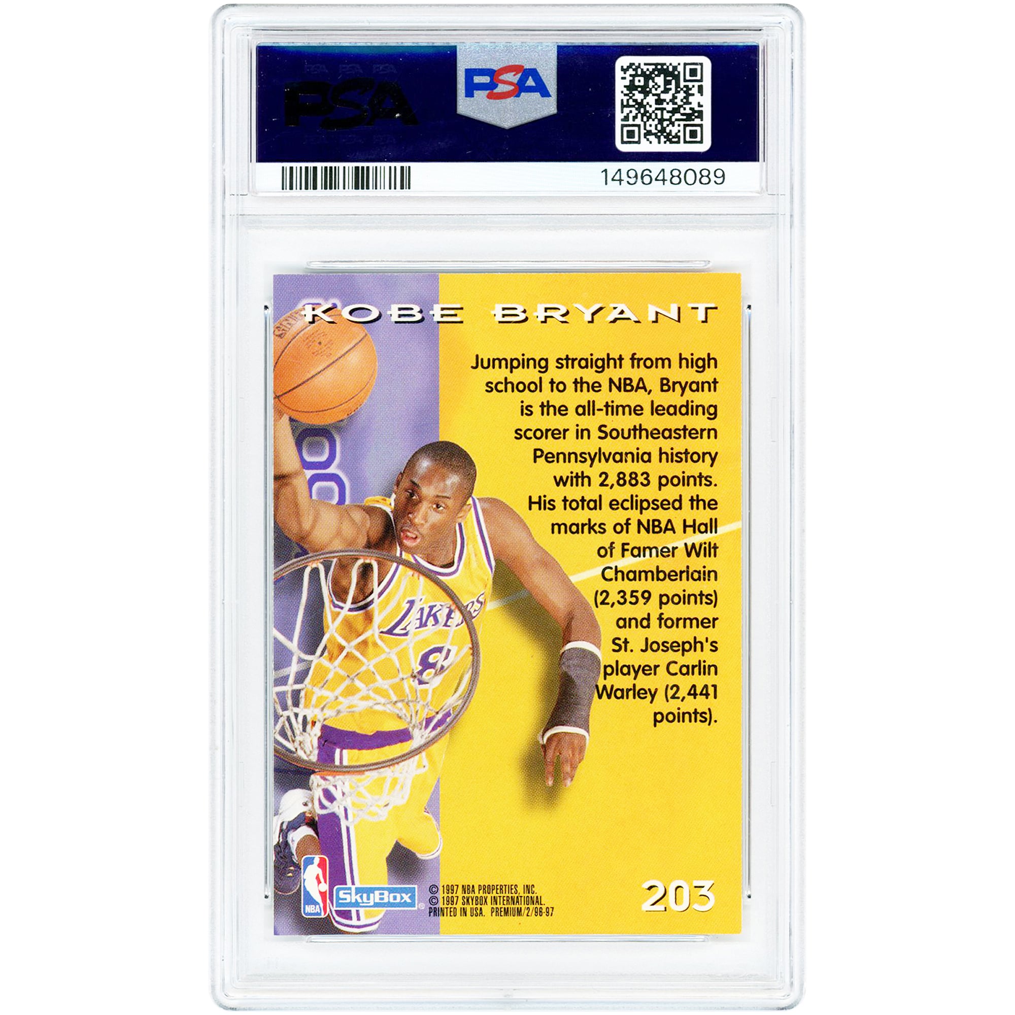 Kobe Bryant Rookie Card PSA9 RC 【公式通販】