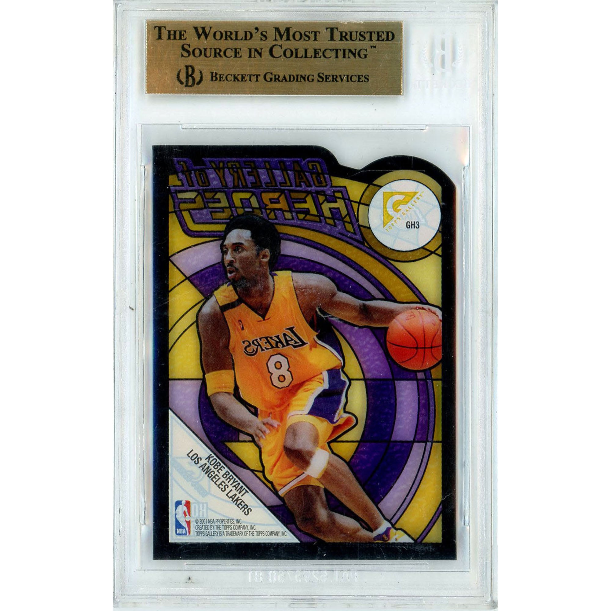 NBAカードKobe Bryant Gallery of Heroesインサート Collect the Best 