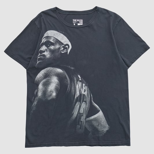 Lebron James Adidas 2010s T-shirt - Black - M by Fanatics Real Vintage