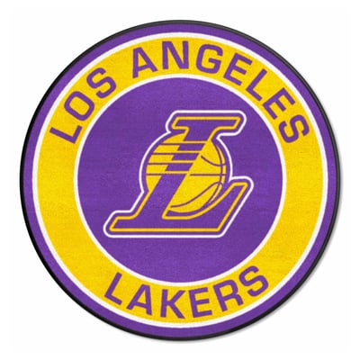 Los Angeles Lakers Logo Brands 27" Diameter Roundel Mat